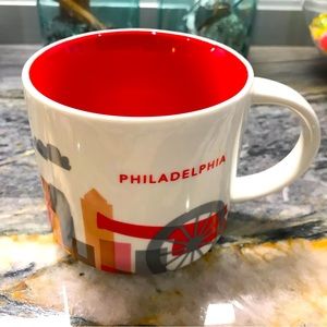 Starbucks “You Are Here” Coffee Mug | Location - PHILADELPHIA | 2014 | Like New